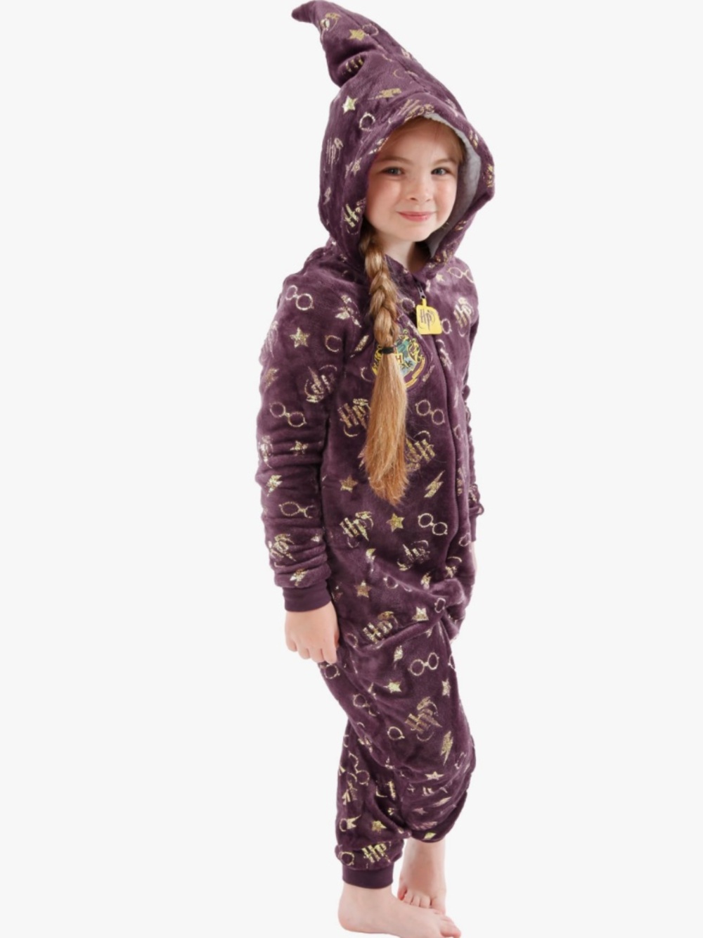 Harry Potter Onesie Gryffindor PJs | Official Merchandise - size 6